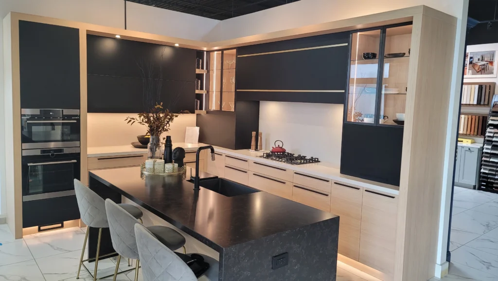 Kitchen renovation in progress in Toronto with wall preparation, electrical rough-in, and layout upgrades